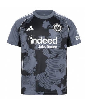 Eintracht Frankfurt Maglia Gara Terza Repliche 2025-26 Maniche Corte